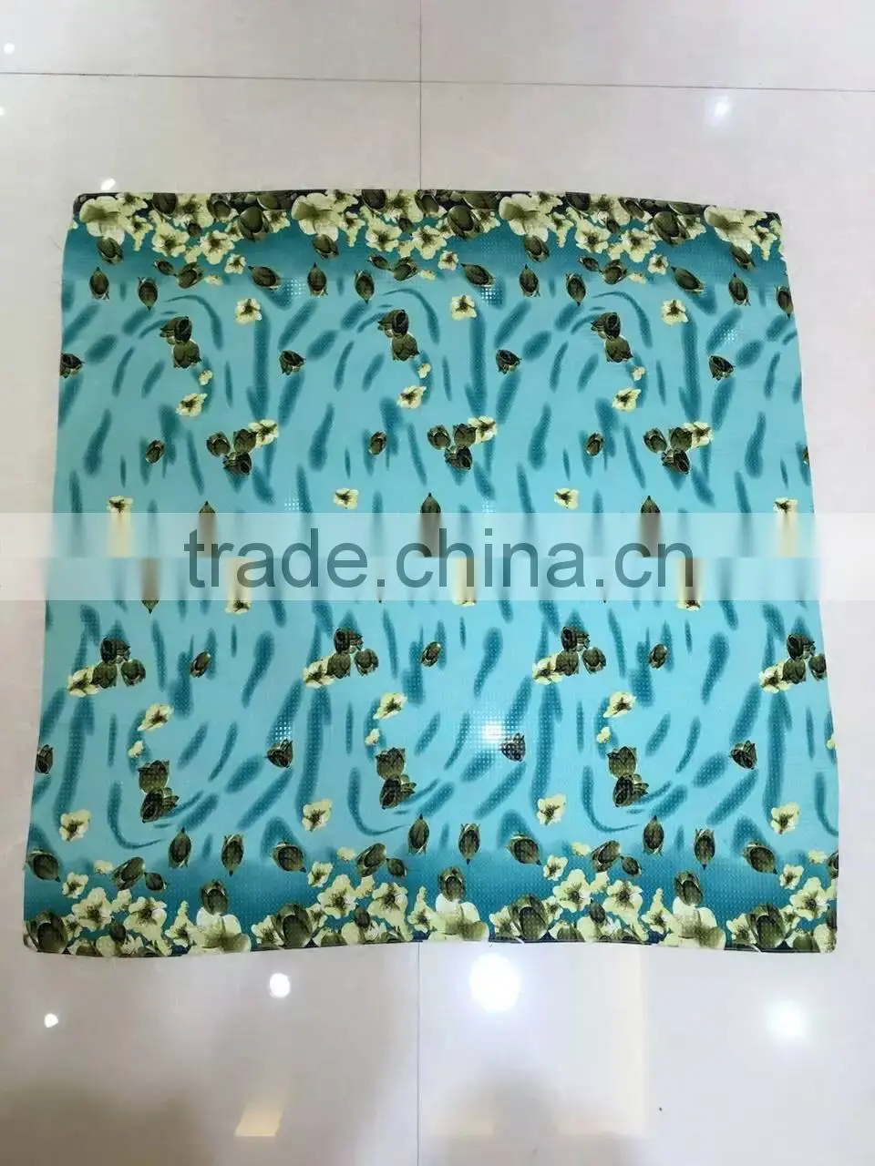 newest design softy cotton printed muslim square scarf 2016 women shawl wrap