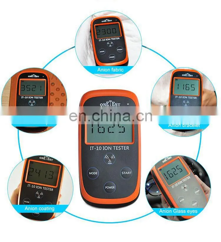 IT-10 Factory Selling High efficiency Mineral negative ion Detector