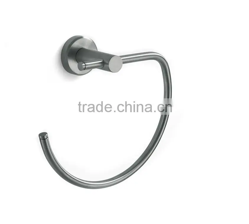 Metal Towel Ring---The Unique Stainless Steel Wall-mounted Bathroom Paper Hand Towel Holder/Toilet Towel Ring