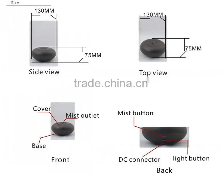 2015 new design air ultrasonic purifier