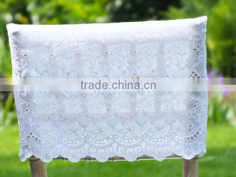 Wholesale lace garden chair cover