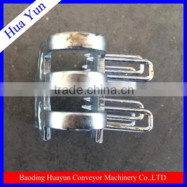 Six-nail Type Conveyor Rubber Belt Buckle For Connecting Conveyor Belt