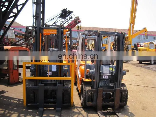 Japan TCM 3ton forklift . TCM FD30 diesel forklift in Shanghai