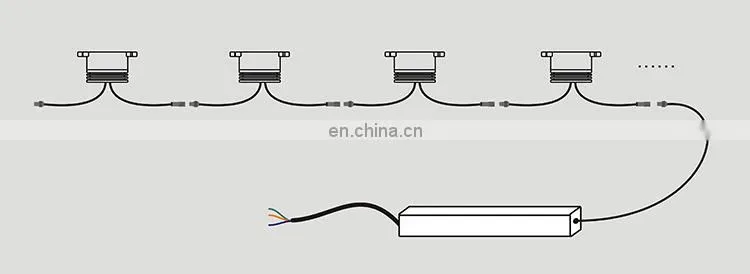 Stairs Stainless Cable IP67 Waterproof Interior Exterior Outdoor Handrail Led Light