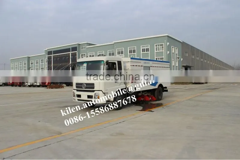 Dongfeng 4*2 street cleaning electric vehicle