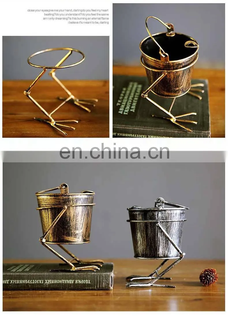 Retro creative household ashtray anti fly ash ins living room office ashtray