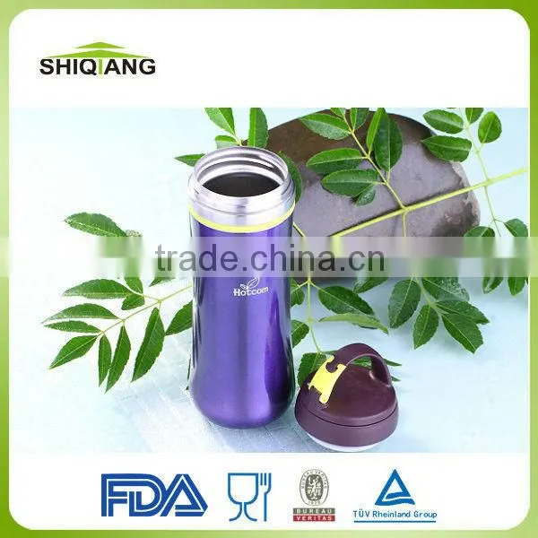 350ml stainless steel vacuum thermo mug with carabner BL-8060-A