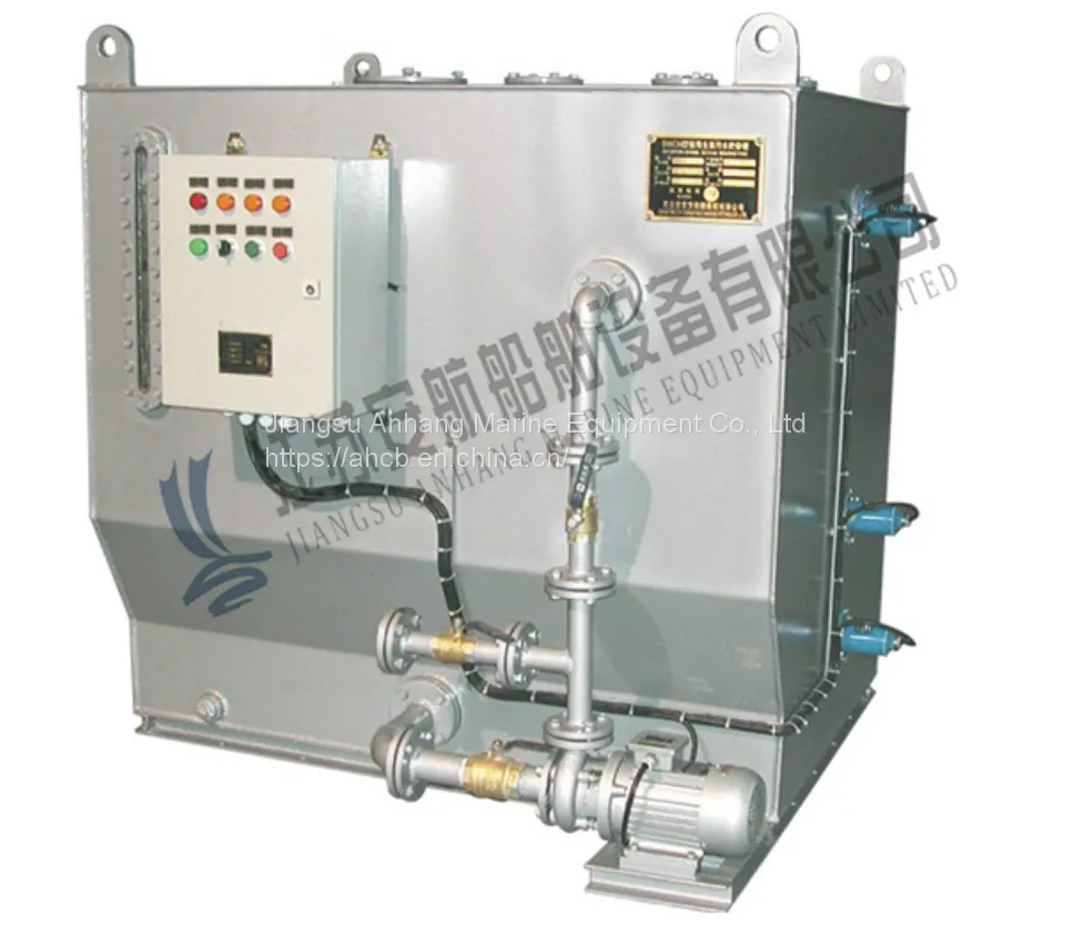 SWCH Series Marine Sewage Comminuting and Disinfecting Holding Tank