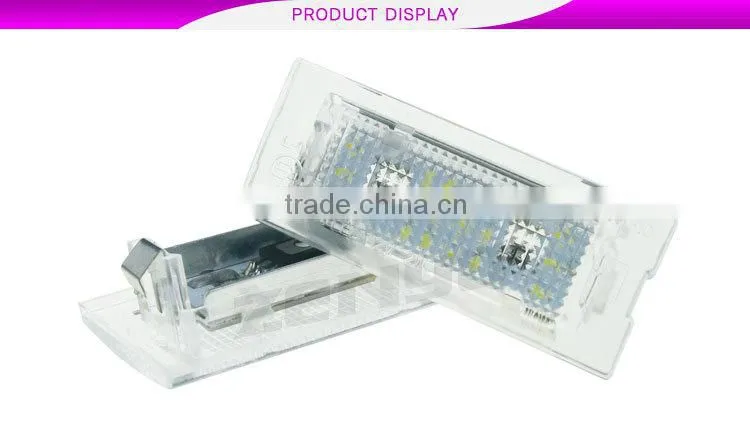 With 12 years manufacturer experience factory Provide led License plate for bmw e83