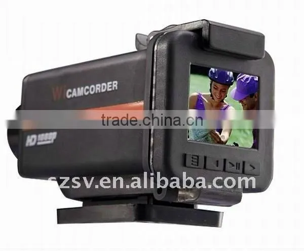 Free Fly ~ with 150 view angle Built-in 1700mAh power action camera