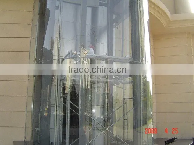 6mm Toughened laminated glass for Elevator/stairs/doors
