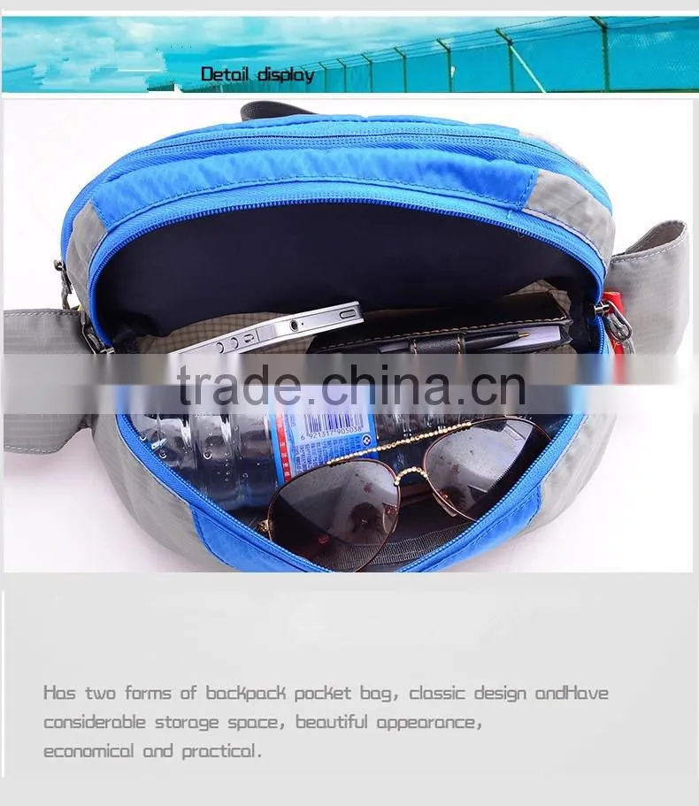 2015 new fashion canvas travel backpack rucksack laptop backpack school bag