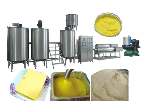 Industrial Margarine Cream Margarine Cream Shortening Puff Margarine Shortening Ghee Production Line