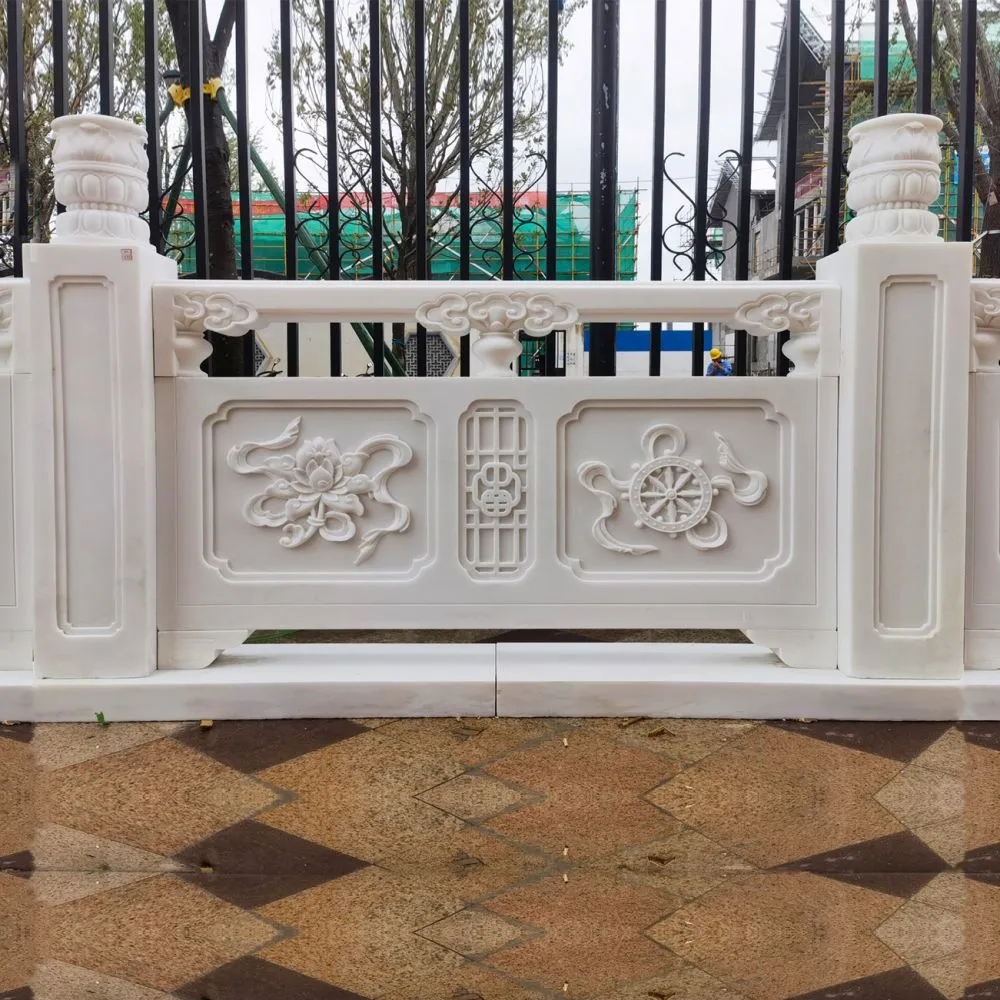 Quyang Shilong Stone Carving Factory — Hand-Carved White Marble Railings, Delivered to Projects Worldwide. From China's 2,000-Year Carving Capital to