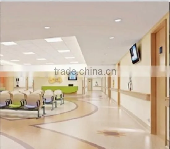 childrencare Plastic Hospital Corridor Handrail For Indoor Stair