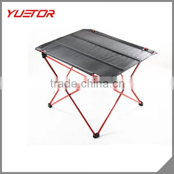 folding aluminium camping table for picnic traveling BBQ