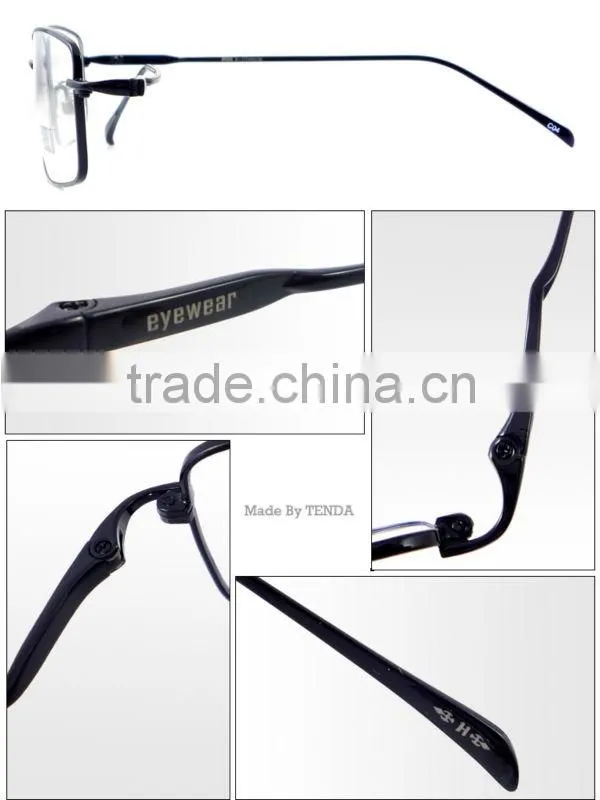 fancy titanium wire german eyeglass frames