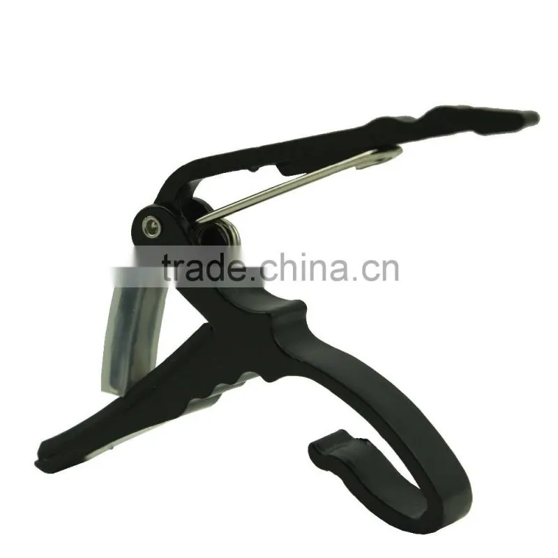 High Quality Aluminium alloy Colorful Bass Guitar Capo Key Clamp for student