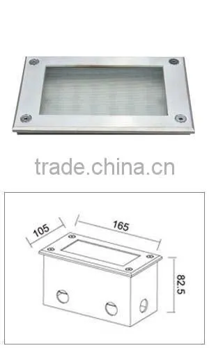 Stainless steel outdoor led ground light
