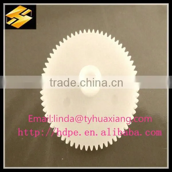 Wear and chemical resistance UHMW PE plastic shaped spare gears