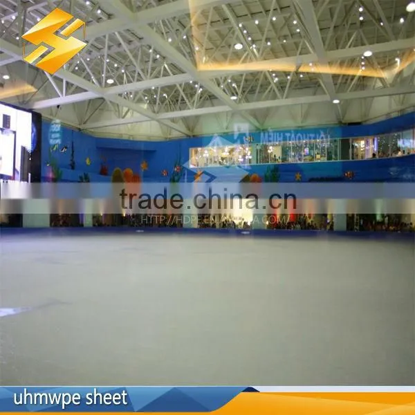 low operational cost uhmwpe fake ice hockey sheet