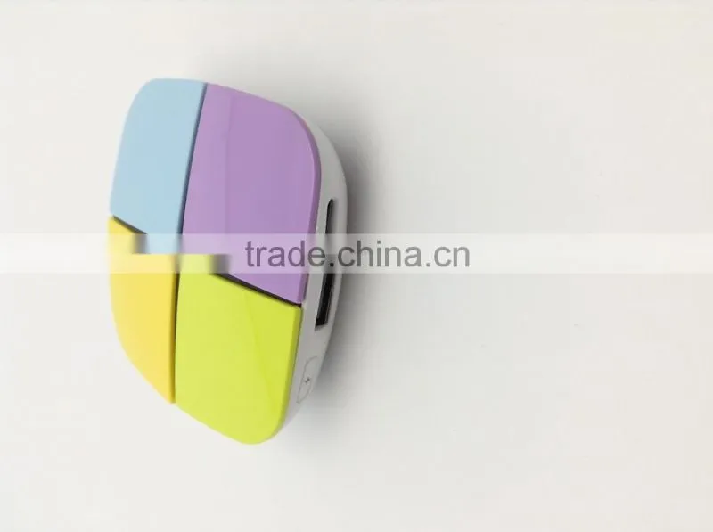 2015 New Design MultiColor Mini Size Power Bank