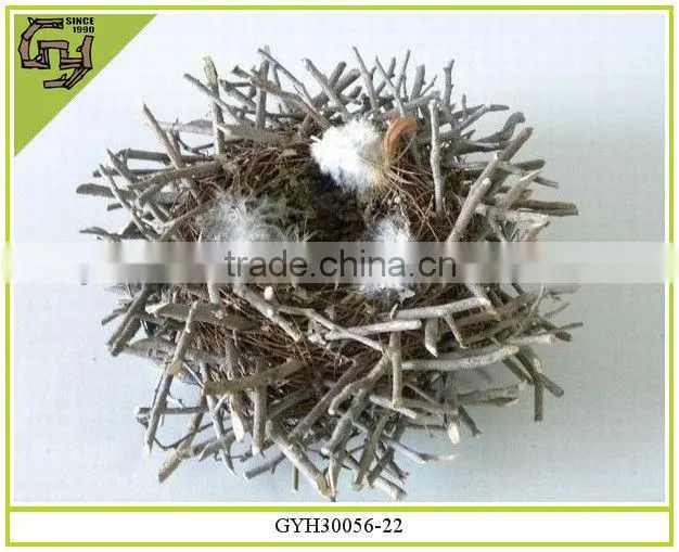 2014 handmade small decorative natural material bird nest
