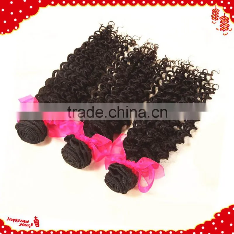 made in China available kinky curly virgin hair extensions