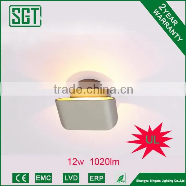 12w Acrylic wall light fixtures UL approved