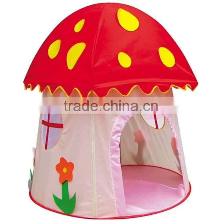 Beautiful Mushroom Children Toy Play Tent Playhouse Kids Princess Castle Game Play Mushroom Tent