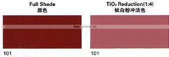 Powder pigmetn Iron oxide red