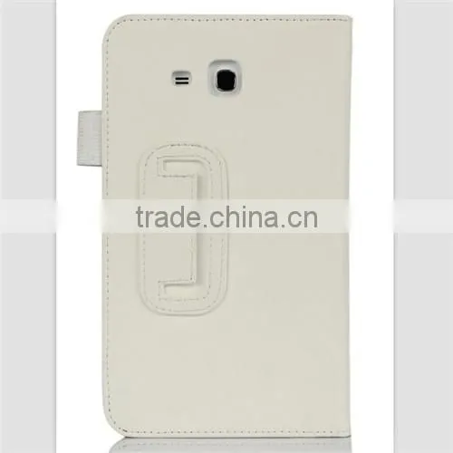 Leather case for samsung galaxy tab 3 lite t110 7 inch tablet case