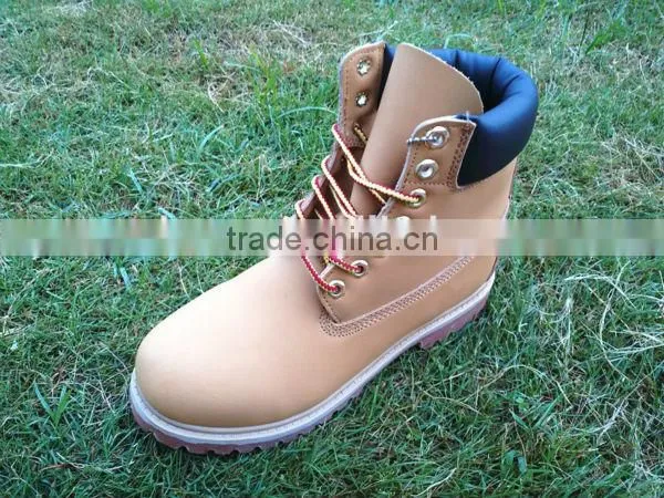 supply steel toe safety shoes wear-resisting protective shoe non slip leather safety boots wholesale work shoes