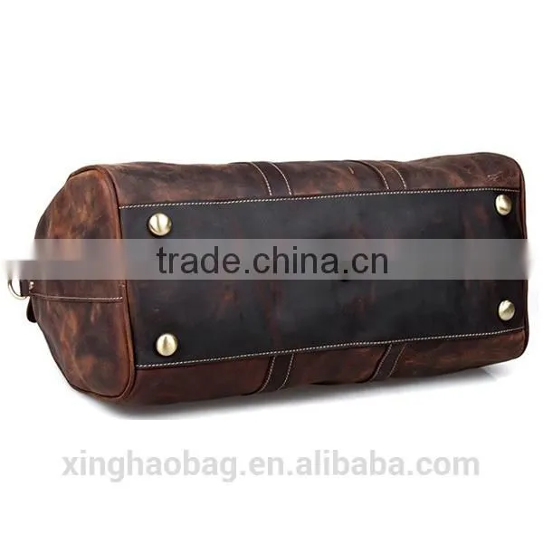 Guangzhou Factory Leather Bag Travel Bag Wholesale 2014