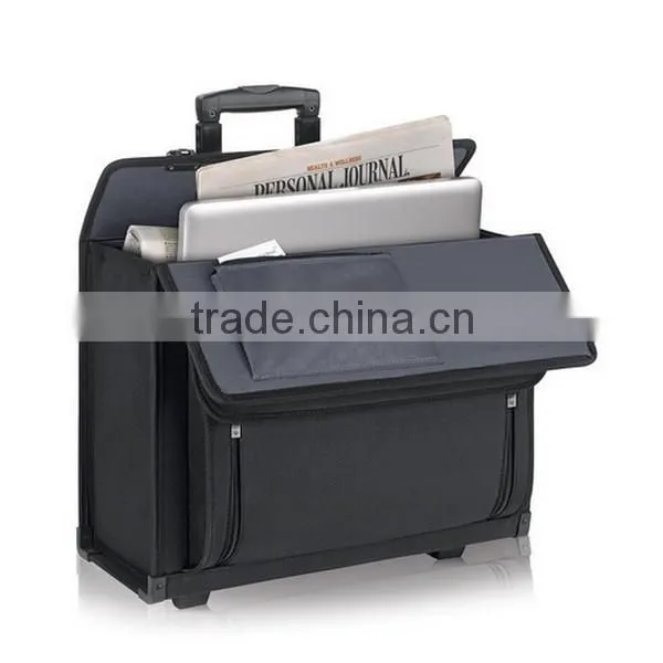 Classic 17.3" Laptop Rolling Computer Catalog Case Travel Rolling Bag