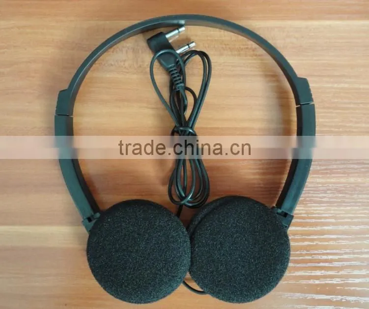 cheap airline headphones