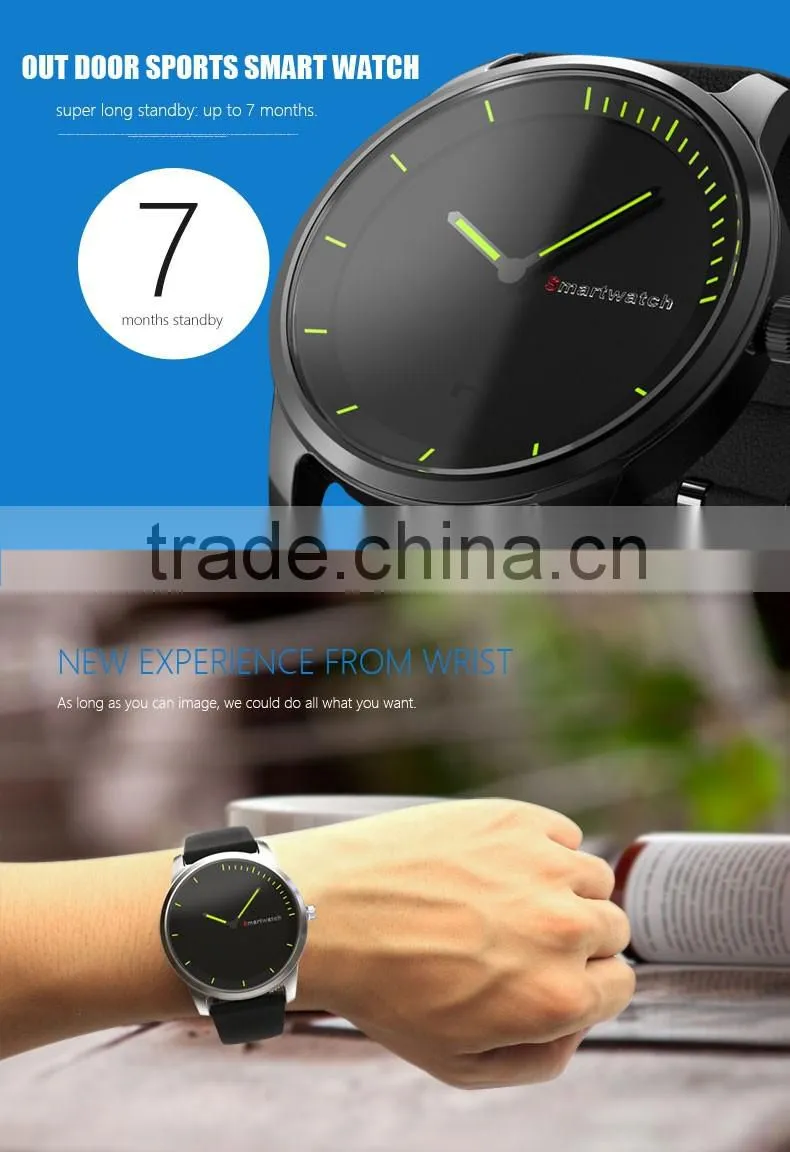 Smart sport watch with bluetooth V4.0 LTE waterproof function
