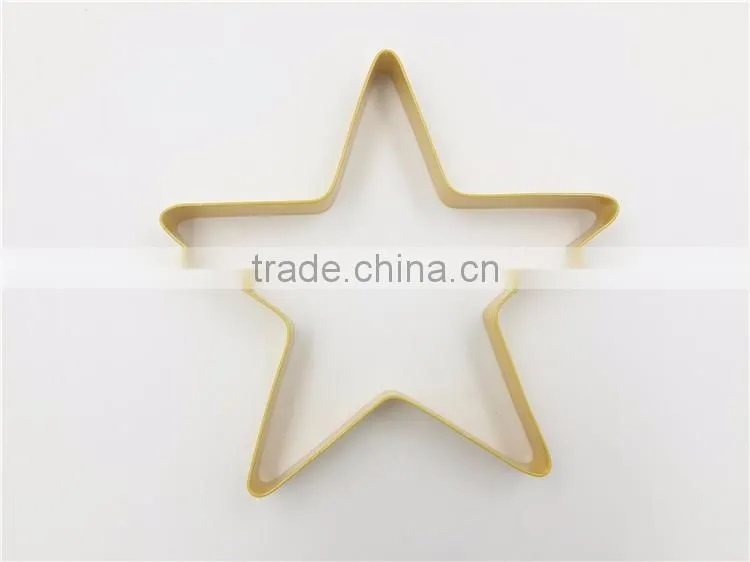 Star shaped cookie cutter stainless steel
