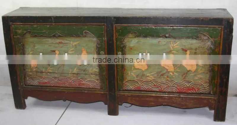 Mongolia furniture hand painted