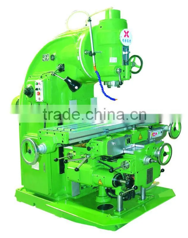 ball screw driven vertical knee style milling machine