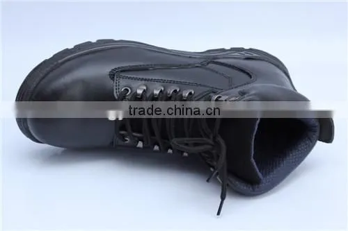 waterproof leather upper steel toe cap safety boots safety shoes 9034