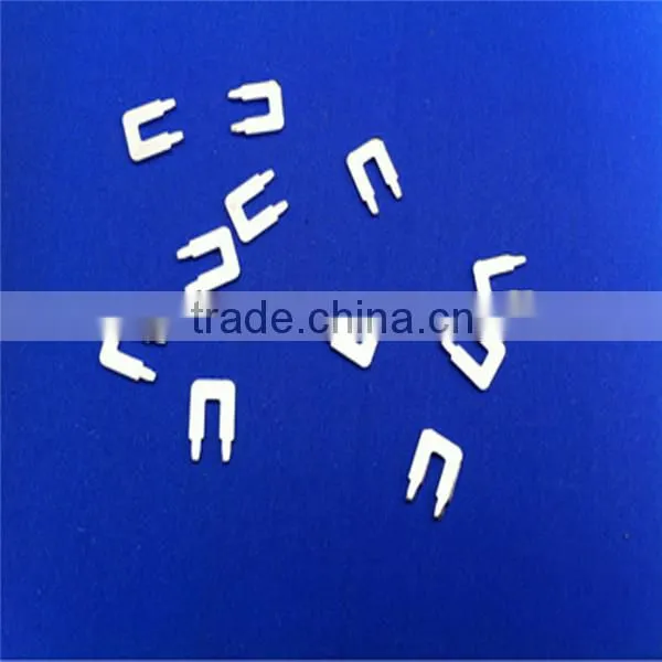 custom steel stamping sping plate / flat spring metal clip