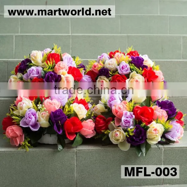 Mixed color artificial wedding flower for wedding & party decoration for sale (MFL-003)