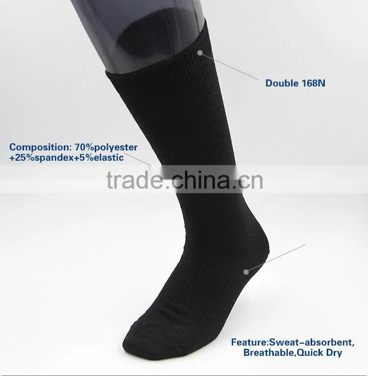 OEM service custom stockings men black socks in hot sale