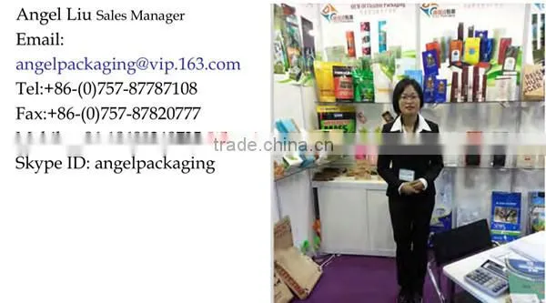 Plastic Doypack Pouch For Pepper Packaging
