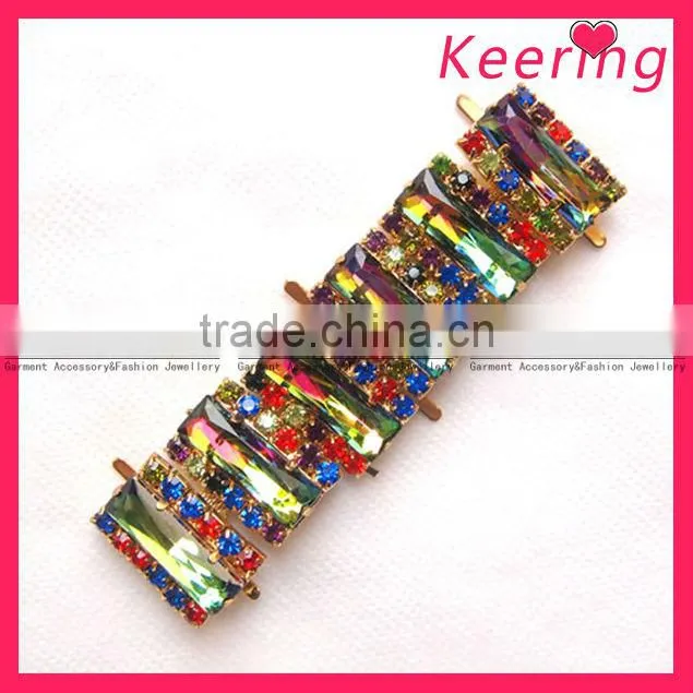Multicolor buckle,beautiful buckle,shinning rhinestone buckle for lady bags and clothes