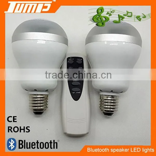 2014 Good quality E27 color changing remote control RGB LED bulb light
