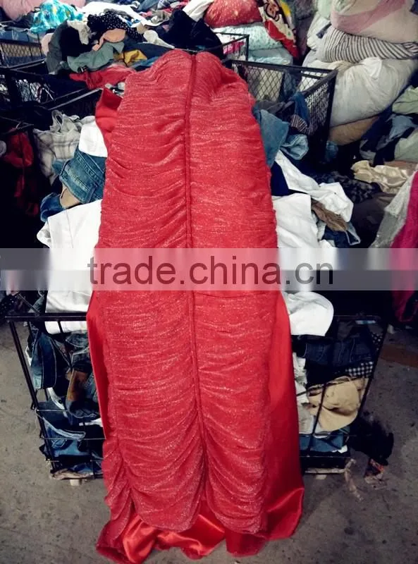 fashion summer second hand evening dress for Africa