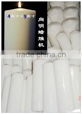 Pillar candle machine