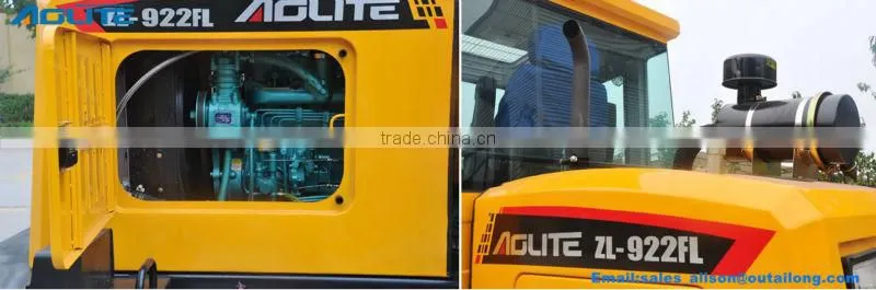 forklift loader for cross-country road ce certification